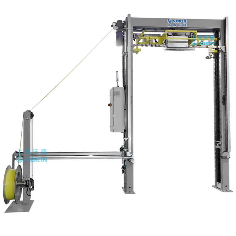 全自动垂直穿箭式打带机 VTR-1TL 全自动垂直穿箭式打带机 VTR-1TL